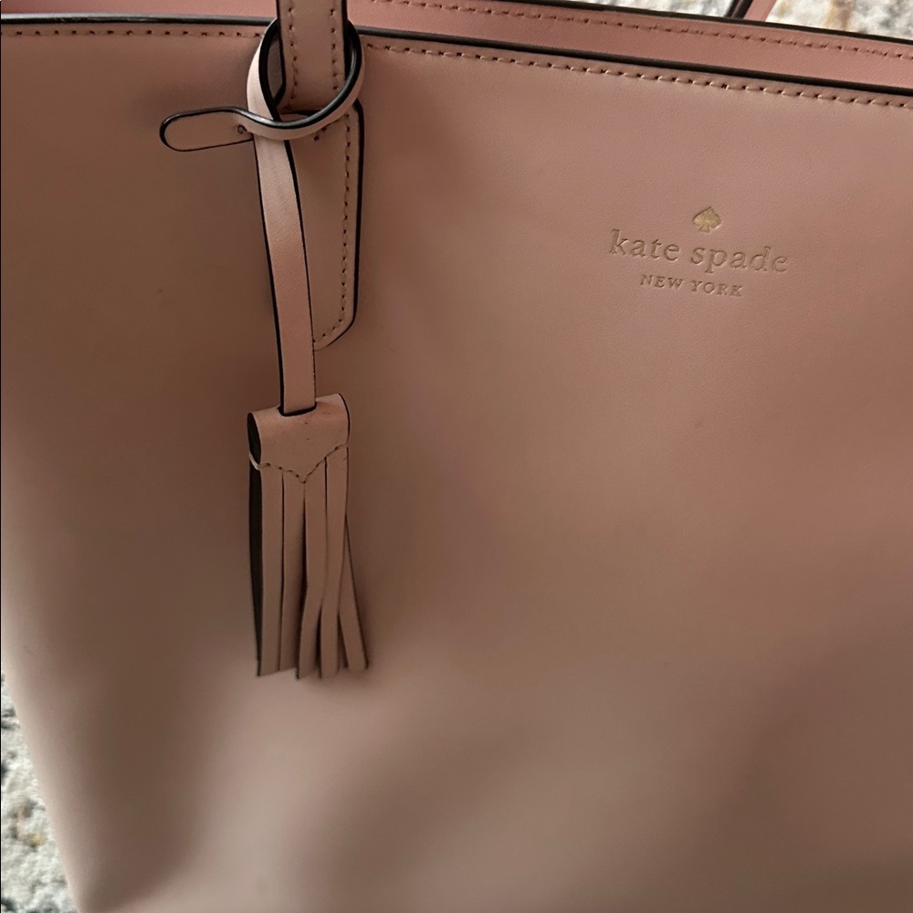 Kate spade baby pink work tote - Picture 2 of 4